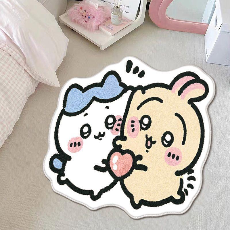 Bedroom Bed Lovely Carpet Thick Imitation Cashmere Foot Mat Living Room Sofa Floor Mat