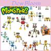 Moc My Singing Monster Educational Building Blocks For Intellectual Development And Parent-child Communication In Stock