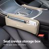 Car Special Seat Crevice Leather Storage Box Seat Box For Mercedes Benz AMG Smart W205 C300 W203 W206 W108 W124 W126 Keychain