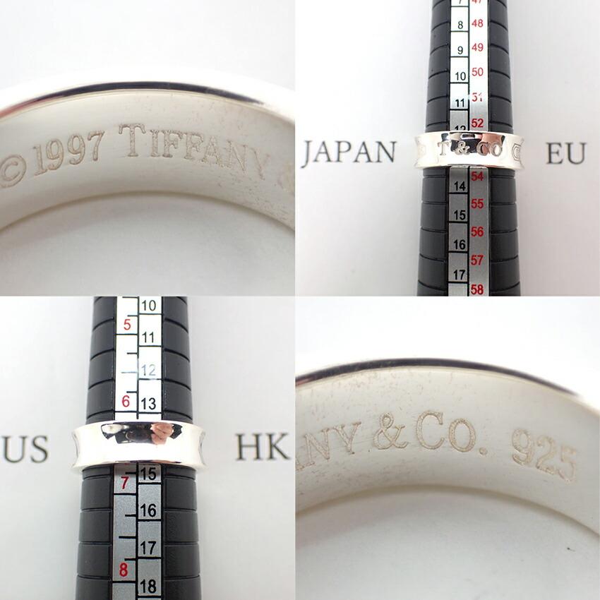 [Used] TIFFANY 925 1837 Ring/Size 13/j14-5