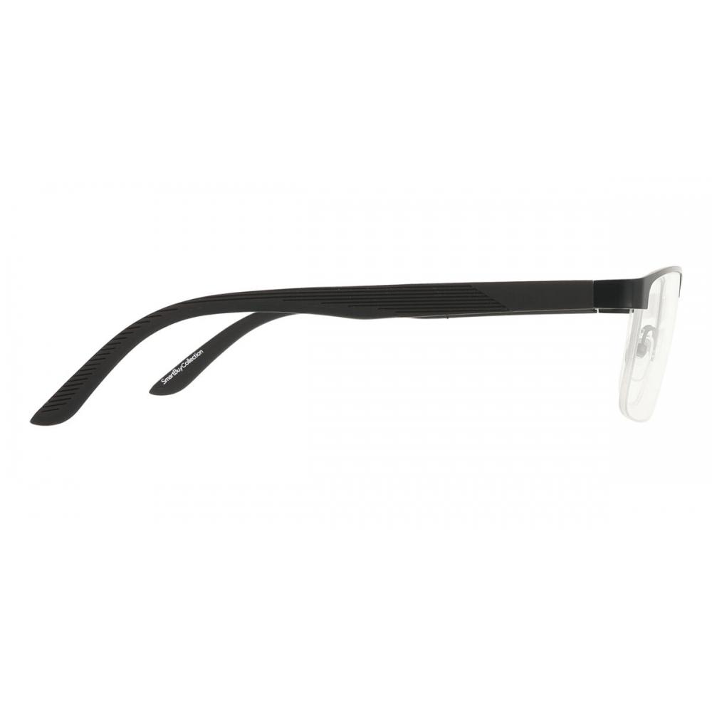 Semi Rimless Rectangle Black Smartbuy Collection Tim 982 Fashion Unisex Eyeglasses