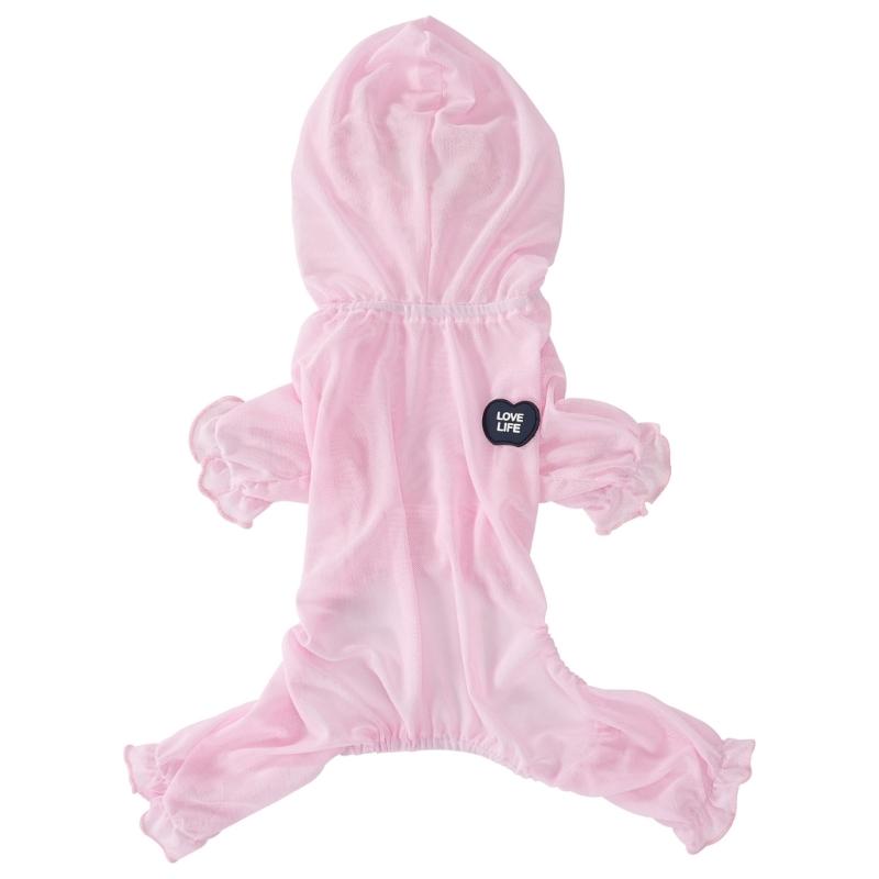 Dog Cats Sunscreens Jumpsuits Light Weight Comfortable Regulable Pet Bodysuits Cool Feeling for Travel Hiking Camping