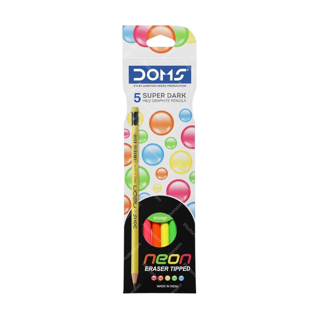 Doms Champions Kit School Stationery Combo Set for Kids Gifting Value Pack Pencil Crayon Colours Eraser Scale Sharpener