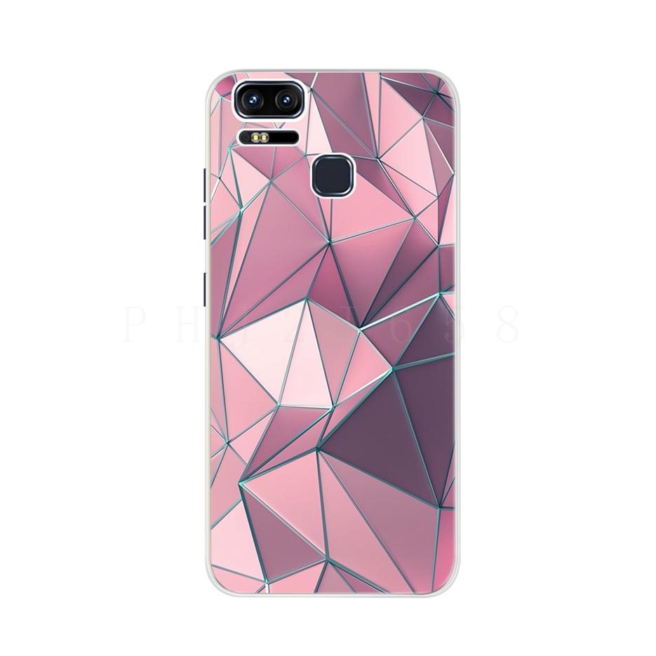 For Asus Zenfone 3 Zoom ZE553KL Case Zenfone Zoom S Z01HD Z01HDA Silicone Soft TPU Phone Back Cover Cases For Asus ZE553KL Funda