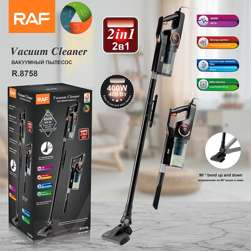RAF European Standard Handheld Vacuum Cleaner: High Power, Portable 2-in-1 Design with Strong Suction. European Standard