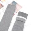 Herren Winter Kompressionsstrumpf Warm Knie Langbein Frottee Oberschenkelhoch Socken Baumwolle Verdicken Bedecken Wade Herrensocken Größe 38-45