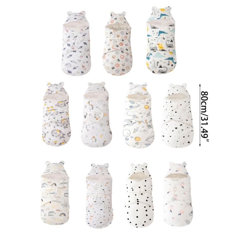 Anti-Kick Blanket Sleeping Bag Infant Quilt Sleepwear Cotton Sleepsack for Baby 0-12 Months Swaddles Wrap Swaddles Sacks