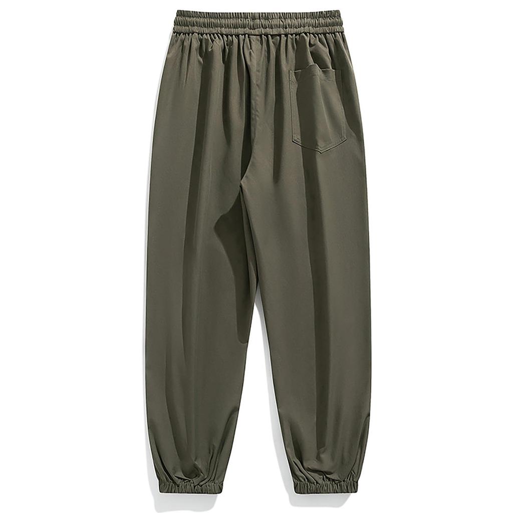 Men's Loose Fit Cuffed Cargo Pants
