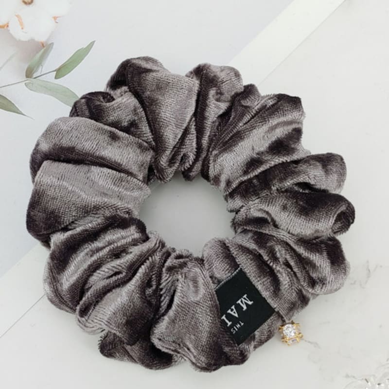 

MAIA Бархатный Блестящий Гопчанг Шушу-Серый ONE