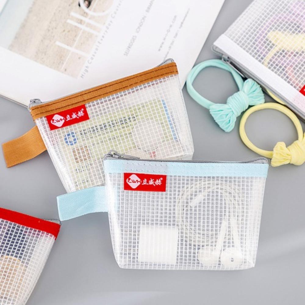 Zipper Zipper Pouch Waterproof Storage Bags Portable Card Holder  Travel