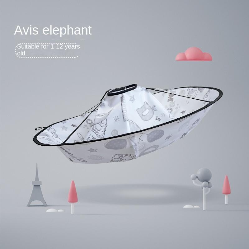 

Детский антипригарный нагрудник для стрижки волос, нагрудник, комбинезон для бритья, легкий и практичный