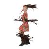 Hippie Style Peace Love Costume for Girls Boho Chic Children's Stage Performance Photo Shoot and Party Outfit