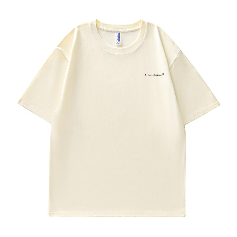 New Summer Men's Round Neck Printed Short-sleeved T-shirt Thin Casual Youth Half-sleeved Shirt