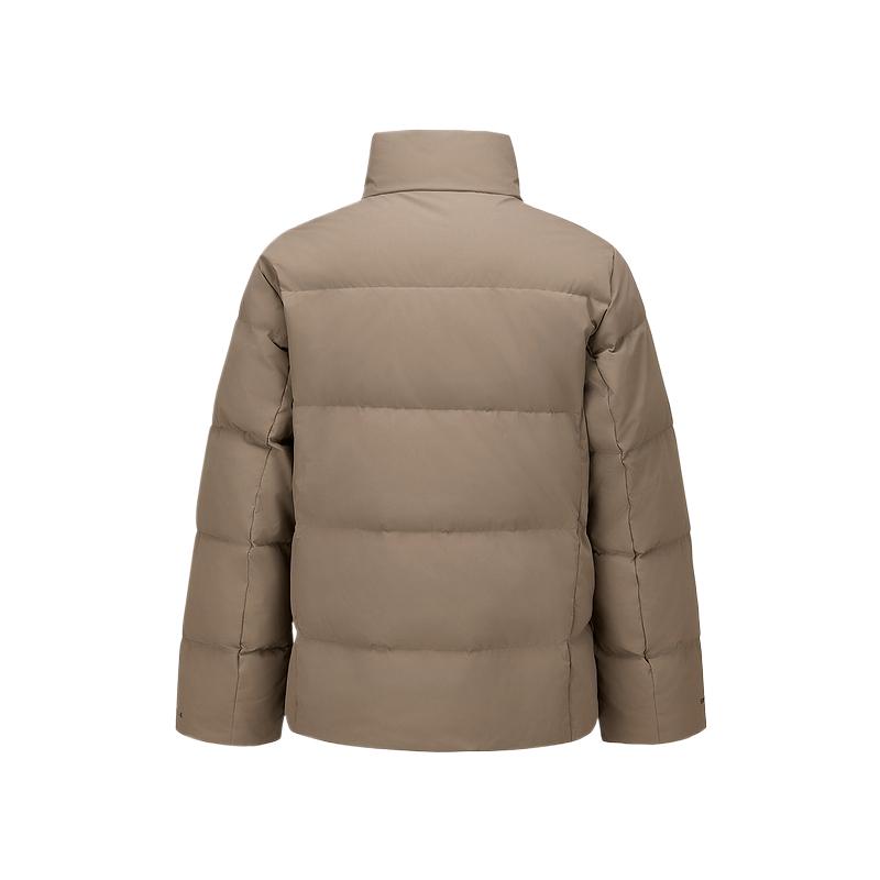 Skechers Solid Color Comfortable Down Jacket Men Outerwear P425M020-00YF