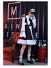 Black & White Lolita Maid Costume Dress for Women & Crossdressers