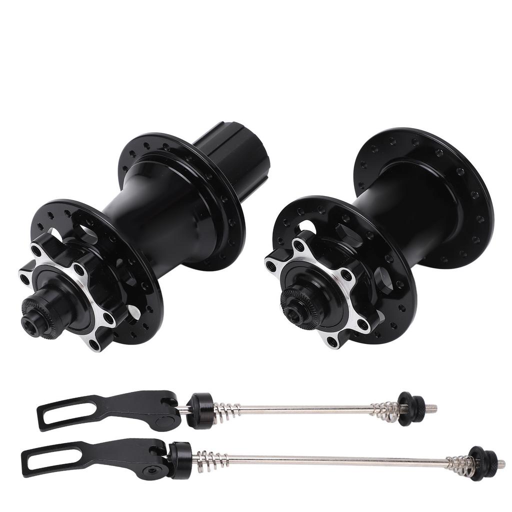 MEROCA 1 Pair Mountain Bike Hub Quick Release Disc Card Brake Hub 32 Hole 6 Bolts Bike Hub for Mountain Bike