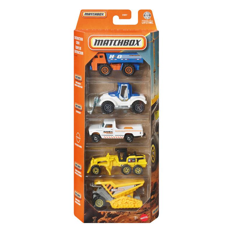 Matchbox Diecast Modellauto C1817 5er-Pack 2026 Kollektion Stadt Mini-Autos Metallspielzeugauto Für Erwachsene Sammler Heim-Display-Dekoration