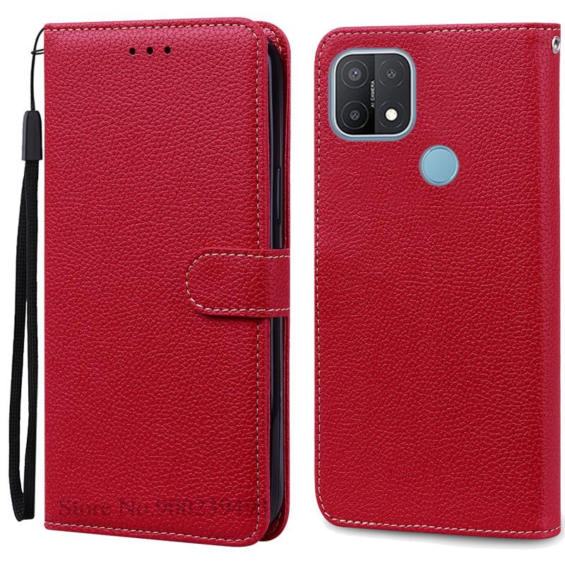 For OPPO A15 Case OPPO A15S Cover Silicone Wallet Flip Cover For OPPO A15 CPH2185 A15S CPH2179 Phone Case Leather Coque Fundas