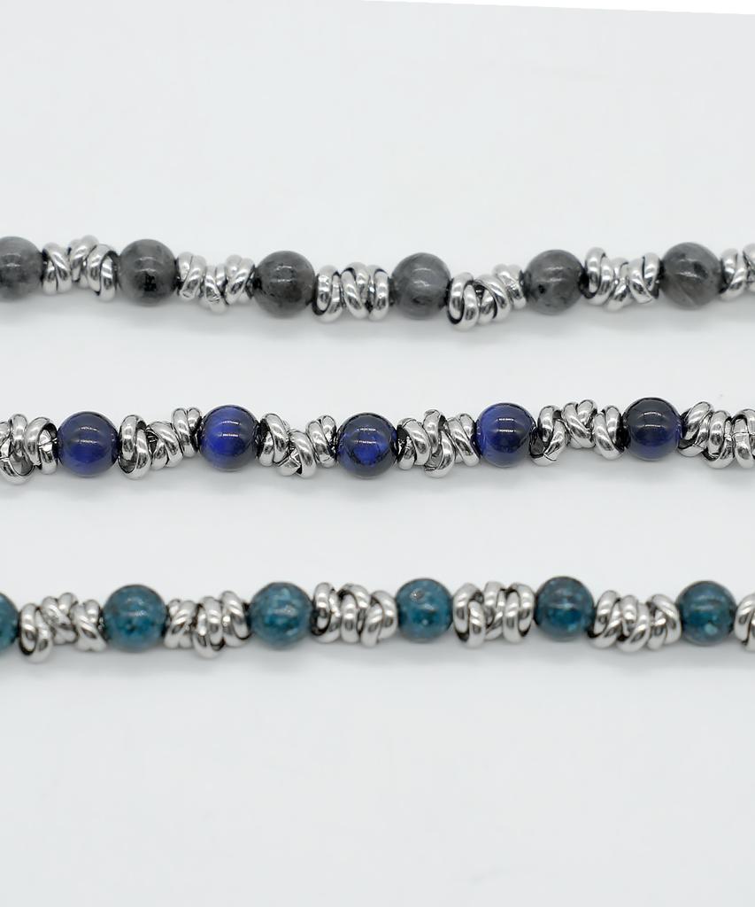 Iamj Twist Stone Gemstone Bracelet (3 Colors)