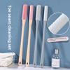Oval Soft Rubber PP Foot Brush for Toe Gap Cleaning and Dead Skin Removal