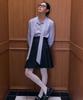 Shop Ara Loved Tie Point Blouse_Soft Blue