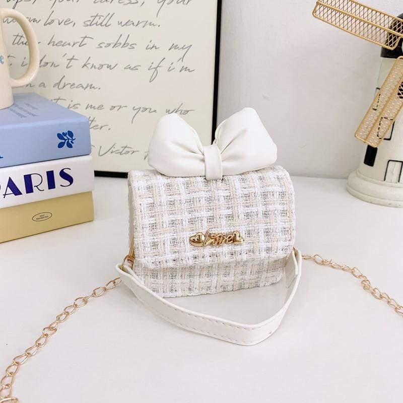 Butterfly Girl Mini Crossbody Bag With Breathable Cotton Linen For Toddlers And Kids