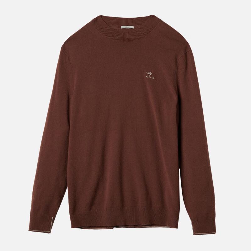 VICUTU Men's Cashmere Crew Neck Sweater