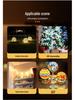 Solar Jellyfish String Lights – Outdoor Garden & Balcony Decoration