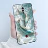 Case For ZTE Nubia Red Magic 5G 5S Cute Heart Rabbit Black Matte Soft Silicone Protective Back Cover RedMagic 5G 5S Phone Case