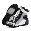 Herren Motorradstiefel Botas Neu Moto Mikrofaserleder Motocross Off-Road Rennstiefel Motorrad Reitschuhe Moto Stiefel
