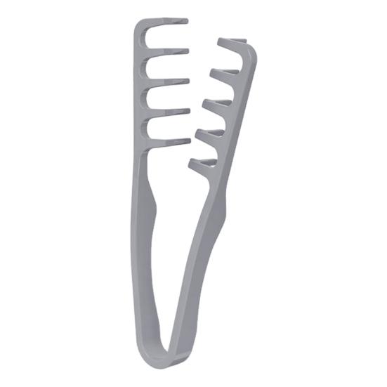 

Расческа для придания текстуры и объема Широкозубая расческа для укладки волос Инструмент для придания объема у корней Женщины Мужчины серый