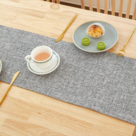 Nosič na párty stůl Jednobarevný Zahuštěný Tepelně odolný 30 x 180 cm Neklouzavý Lze prát v pračce Párty Svatby Bankety Dekorace stolu Stolní vlajka