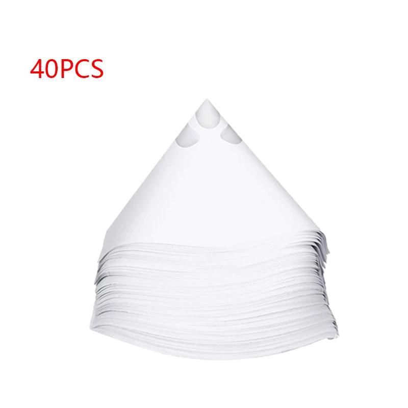 Paint Filter Paper Purifying Straining Cup Funnel Disposable 100 Mesh Paint Filte Mesh Conical Nylon Micron Paper 10/20/30/50Pcs