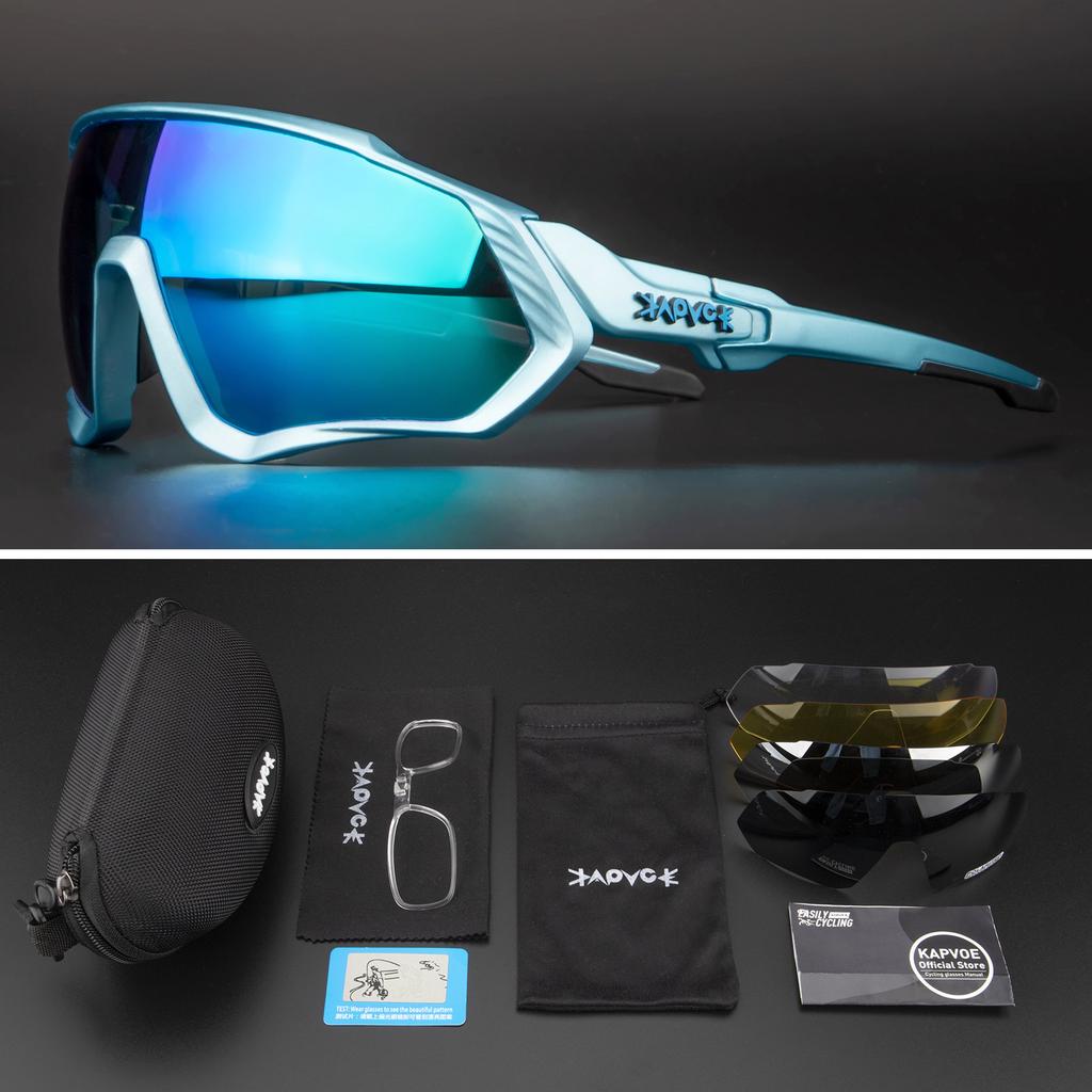 Cycling Glasses Men and Women Outdoor Running Bicycle Polarized Eye Protection Goggles