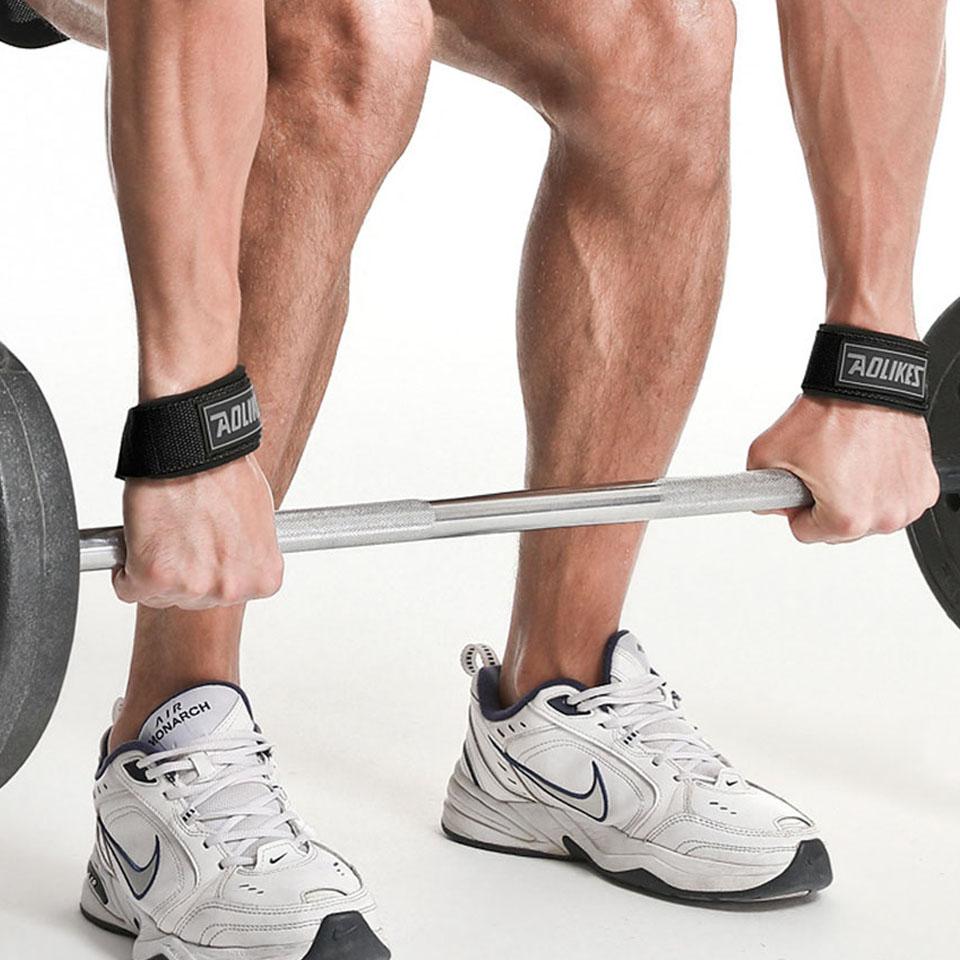 Aolikes 1 Pair Adjustable Wrist Wrap, Elastic Wrist Guard, Wrist Protection Band For Weight Lifting, Crossfit, Powerlifting