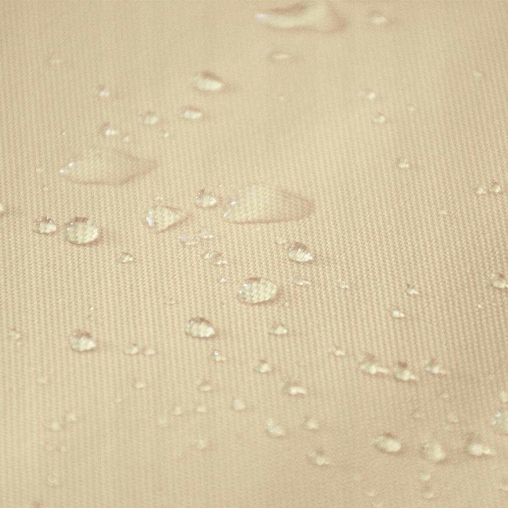 Garten-Sonnensegel wasserdicht Sonnenschutz Balkon Terrasse Beige 4m