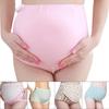 Pregnant Women Dots Print Adjustable High Waist Pregnancy Underwear