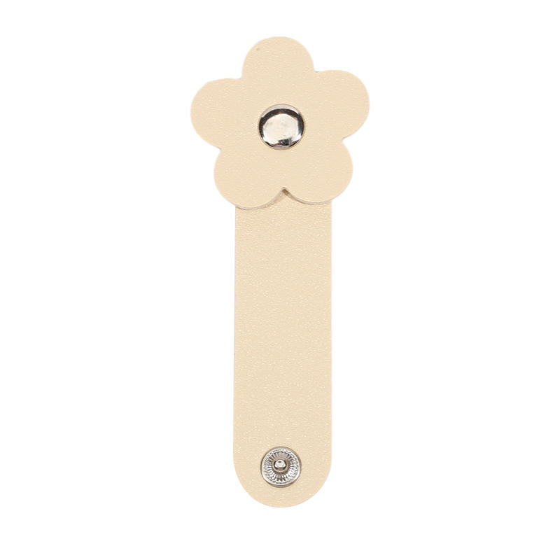 Cable Organizers Reusable PU Flower Cable Ties Cord Organizer Keeper Holder Fastening Straps Headphones PC Wire Wrap Management