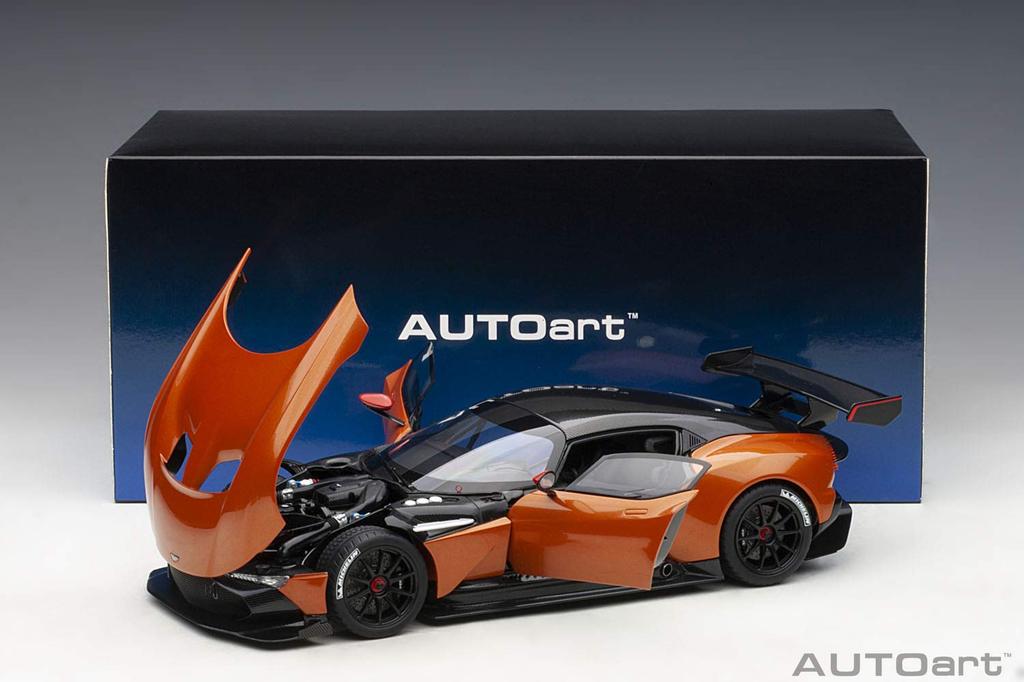 AUTOart 1/18 Aston Martin Vulcan Metallic Orange Finished Product