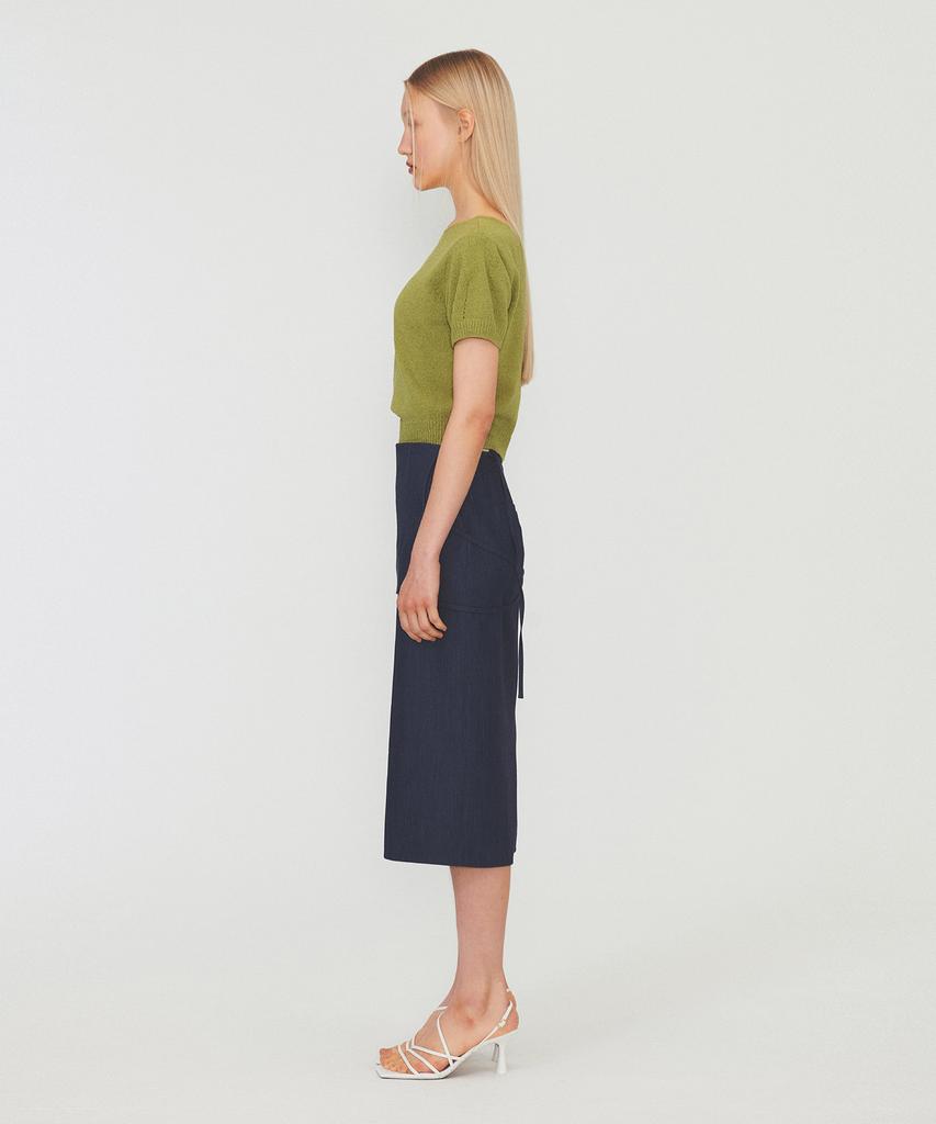 Daiaegeuneol Two Way Boucle Knit (Lime)