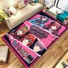 Alfombra Alfombrilla de Los Quintillizos Esenciales Para Sala de Estar Dormitorio Hogar Decoración de Sofá Niños Juego Alfombrilla Antideslizante para el Suelo
