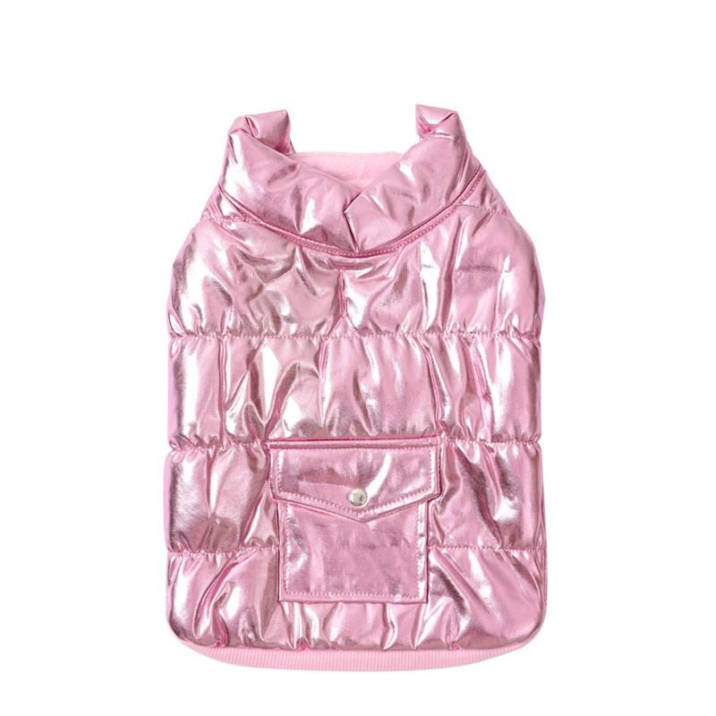 Winter Reflective Warm Dog Coat Medium To Large Breeds Outdoor Thick Cotton Vest Two-Leg Design
