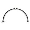 29.5in Half Moon Nail Desk Lamp 40W 3200‑5600K 2000LM Button Control Manicure Desk Lamp for Nail Eyelash Extension