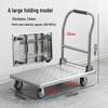 Heavy-Duty Foldable Stainless Steel Hand Truck