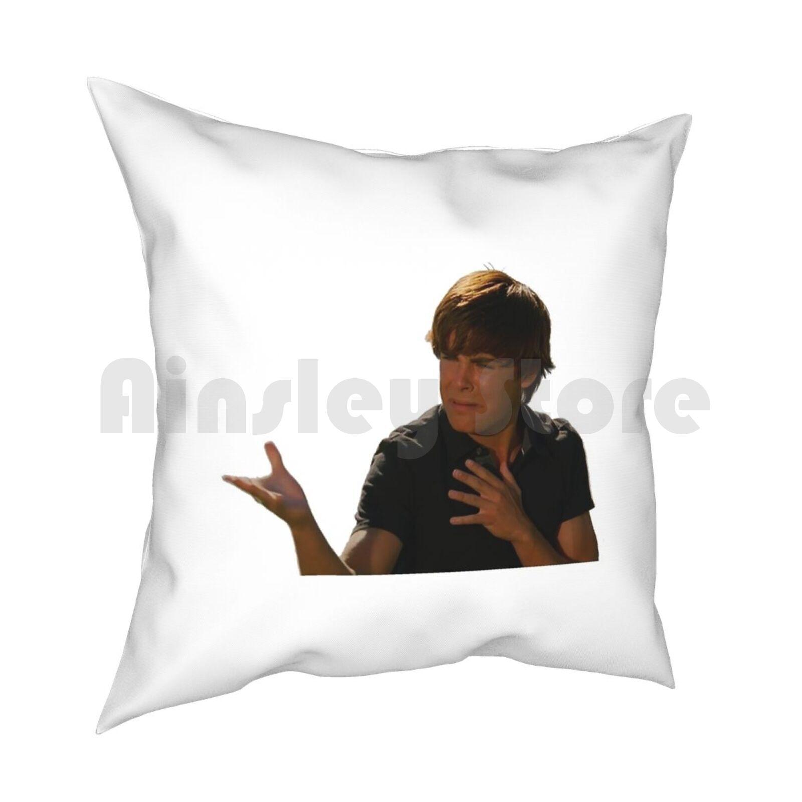 Troy Bolton Bet On It Pillow Case Printed Home Soft DIY Pillow Cover Troy Bolton Troy Bolton High School High School 30cmx30cm