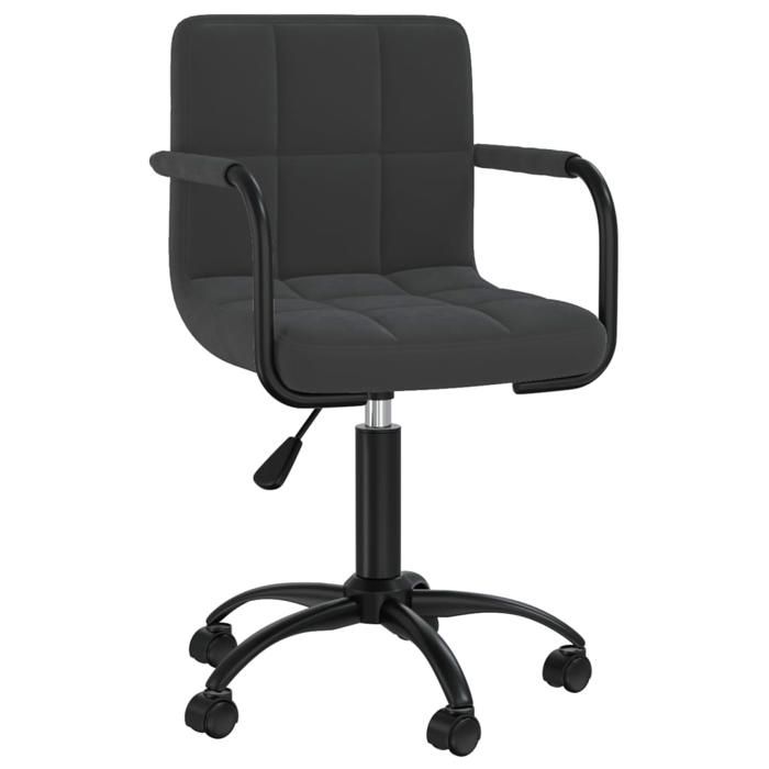 VidaXL Chaise Pivotante de Bureau Siège de Bureau Chaise d'Ordinateur Siège Ergonomique Maison Intérieur Hauteur Réglable 334707