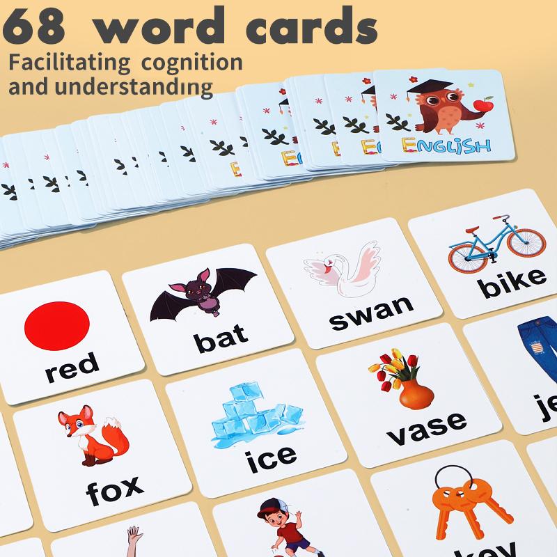 Wooden Fun Toys, English Letter Blocks, Card Words, and Multiplayer Battle Game Competitions, Halloween, Christmas Gifts