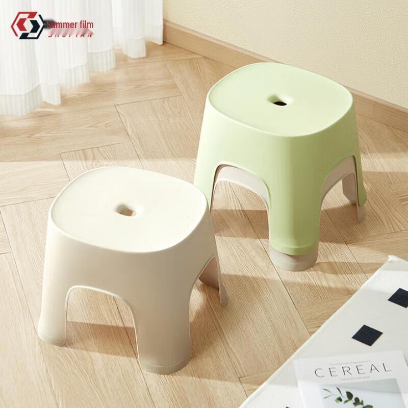 Simple Thickened Plastic Stool