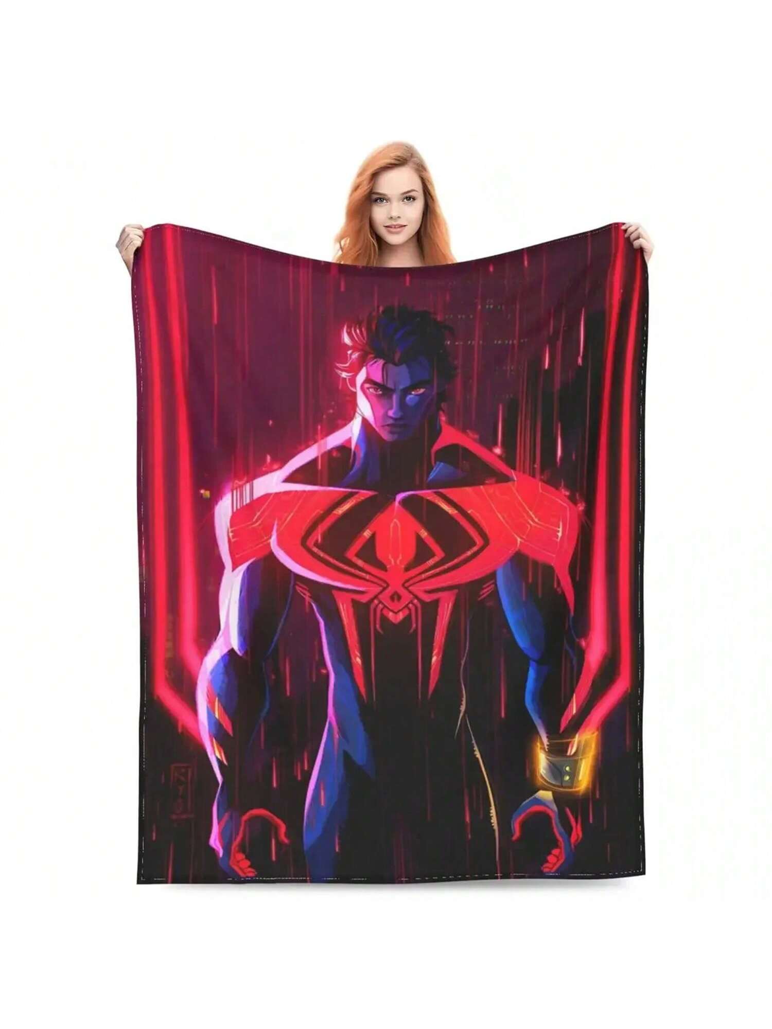 Miguel Ohara Blanket Fleece Printed O Hara Cozy Ultra-Soft Throw Blanket For Sofa Couch Plush Thin Quilt Custom Blankets 75X95CM