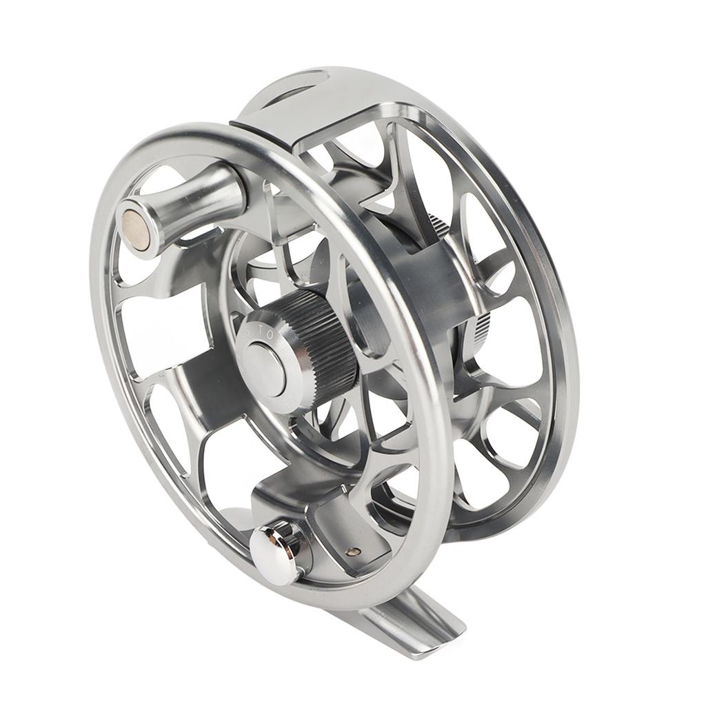 5/7 All Metal Fishing Reel Aluminum Alloy CNC Machined Fly Fishing Reel 1:1 Speed Ratio for Freshwater Saltwater